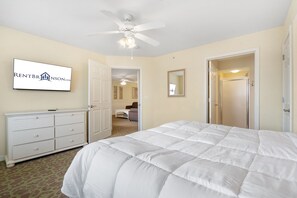 2 habitaciones y ropa de cama 