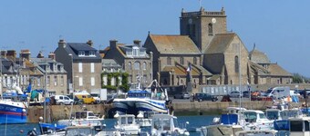Relaxation area 300m from Cap Levi beach La Mondree Fermanville 