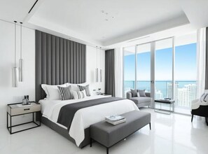 6 bedrooms, iron/ironing board, free WiFi, bed sheets - Luxury Oceanfront Villa in Arona (Arona)