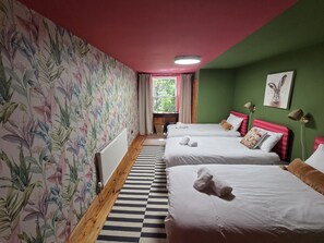 コテージ | 5 室のベッドルーム、客室ごとに異なる装飾、客室ごとに異なるインテリア、WiFi (無料)