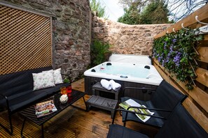 Idromassaggio all'aperto