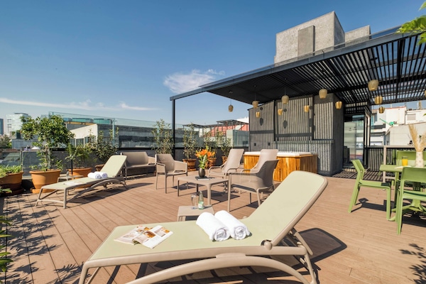 Terrasse sur le toit