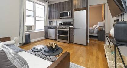 Cozy 1-bedroom apartment in fabulous New York with WiFi, fitness room