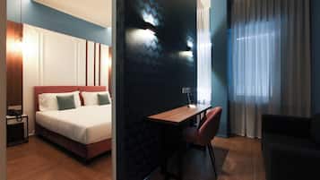 Junior Double or Twin Room, City View | Premium bedding, down comforters, in-room safe, desk