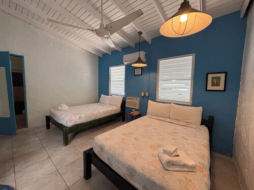 Bananas Vieques Guesthouse Room 12/Vibrant Area/Private/Steps to the beach