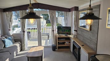 Cabana | Área de estar | Lareira