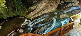 TWO Home Resort ON a Private Waterfall!