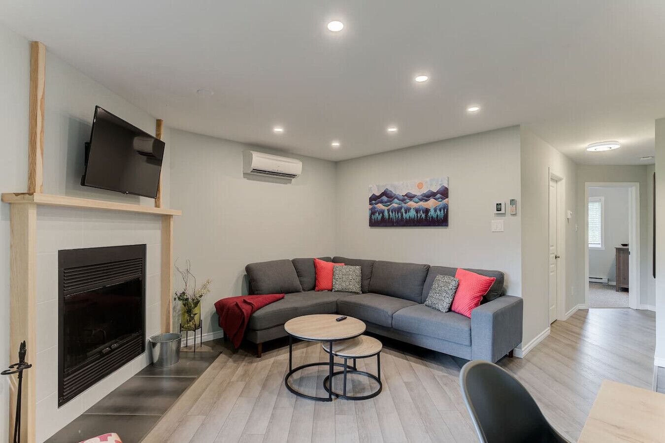 智能電視、壁爐