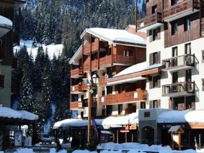 Exterior - 30m from ski slopes, 3rd floor, balcony, tv, 20m², Valfréjus (Valfréjus)