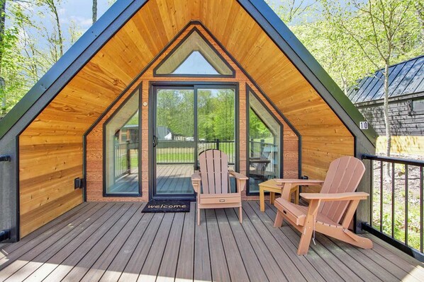 Terrace/patio - Canyon Hideway Summar (Wellsboro)