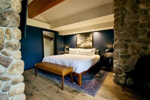 프리미어 싱글룸, 킹사이즈침대 1개 및 소파베드 | 이집트산 면 시트, 고급 침구, 필로우탑 침대, 무료 미니바 품목