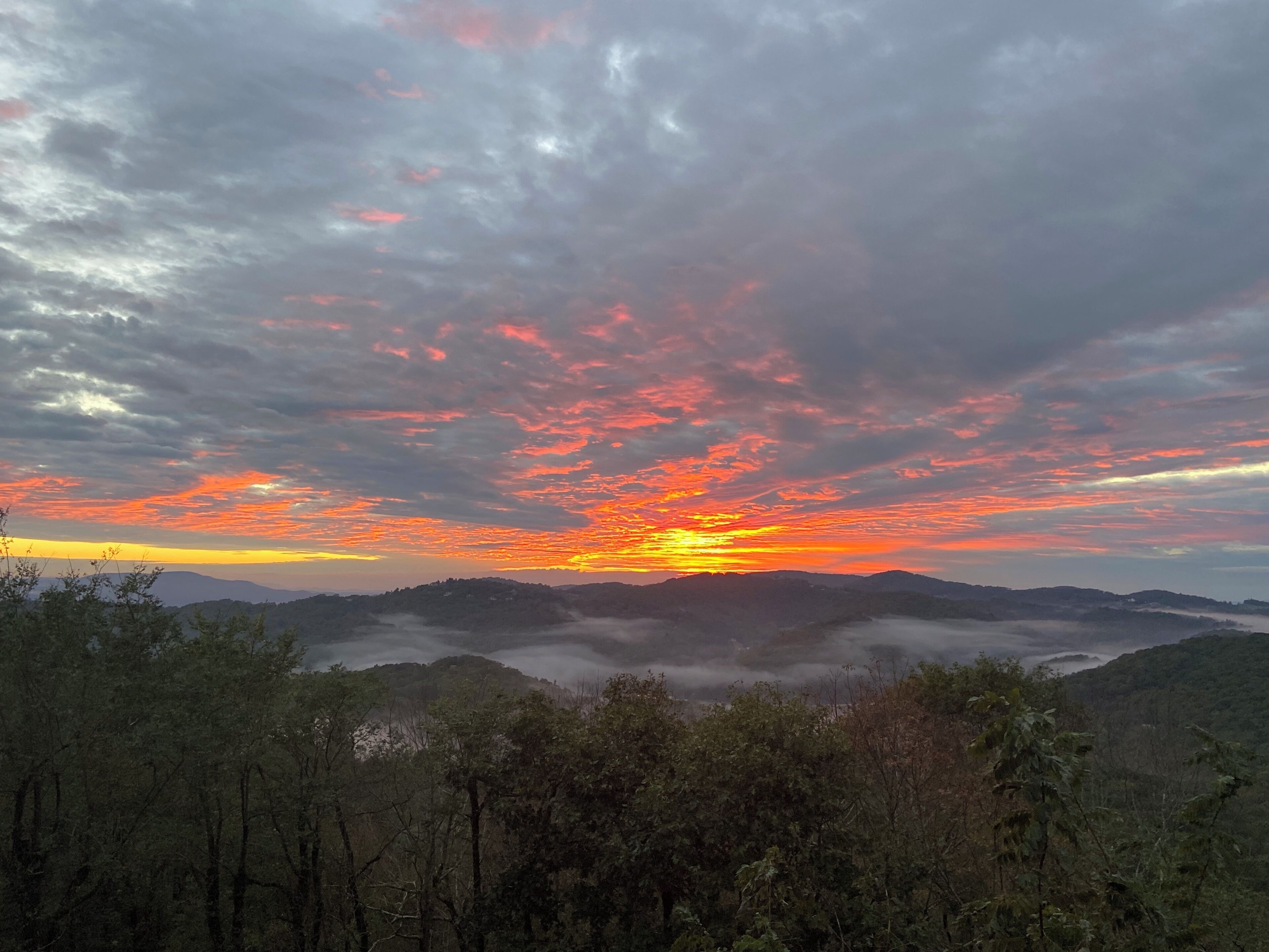 Spectacular sunrises!
