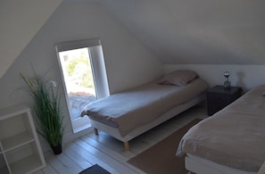 2 chambres, Wi-Fi, draps fournis