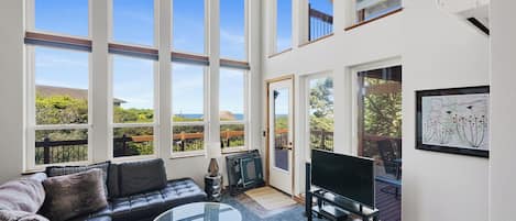 TV connectée, cheminée