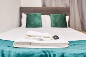 1 Schlafzimmer, kostenloses WLAN, Bettwäsche