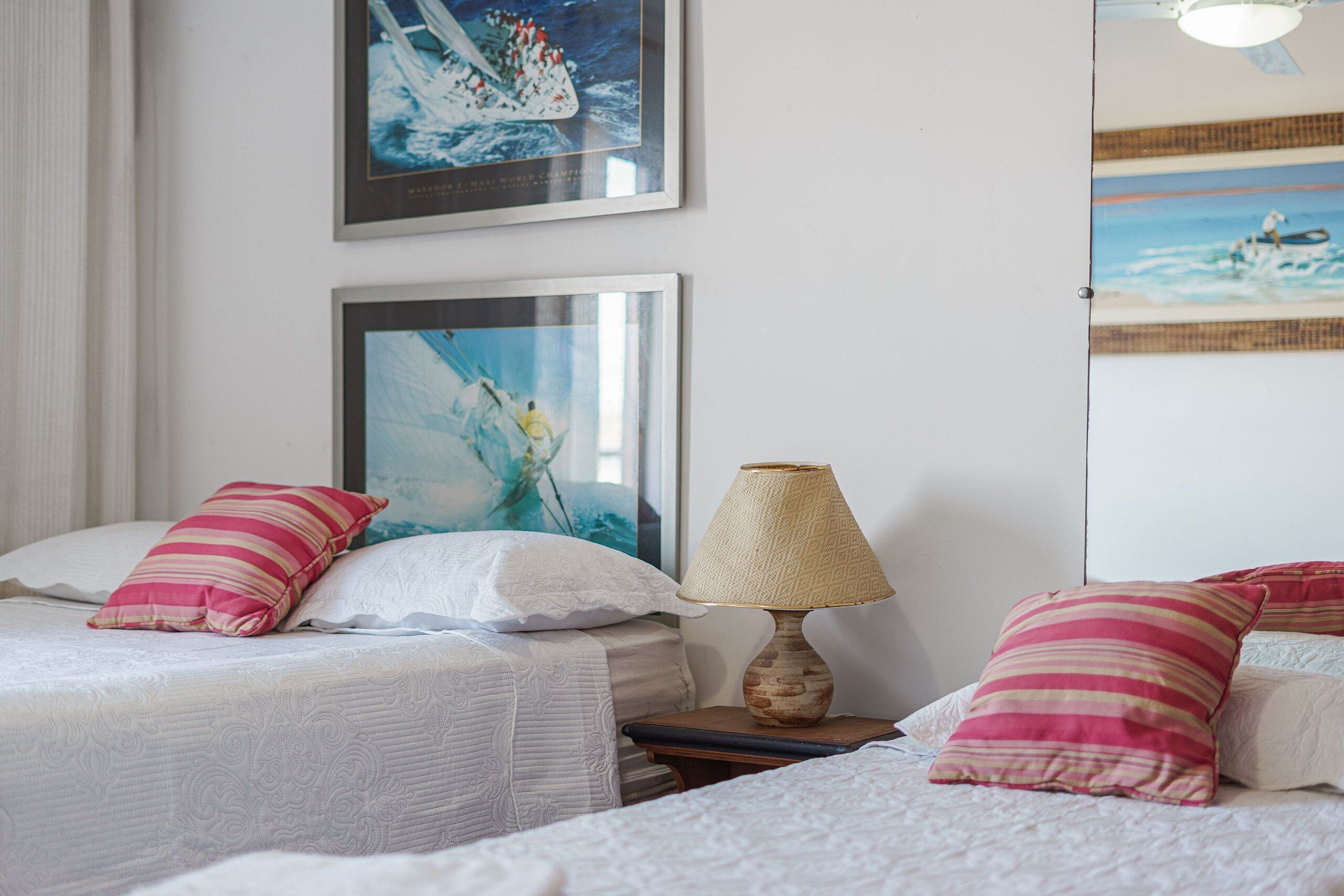 Deluxe Apartment, 3 Bedrooms, Air conditioning, Sea View | 3 bedrooms, blackout drapes, iron/ironing board, free WiFi