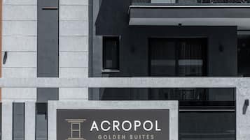 Fassade der Unterkunft