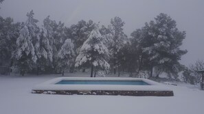 Ferienhaus, 4 Schlafzimmer, eigener Pool, Gartenblick | Unterkunftsgelände