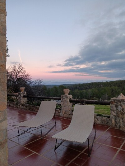 Charming Farmhouse in Enguera, Spain With Private Pool and Mountain Views