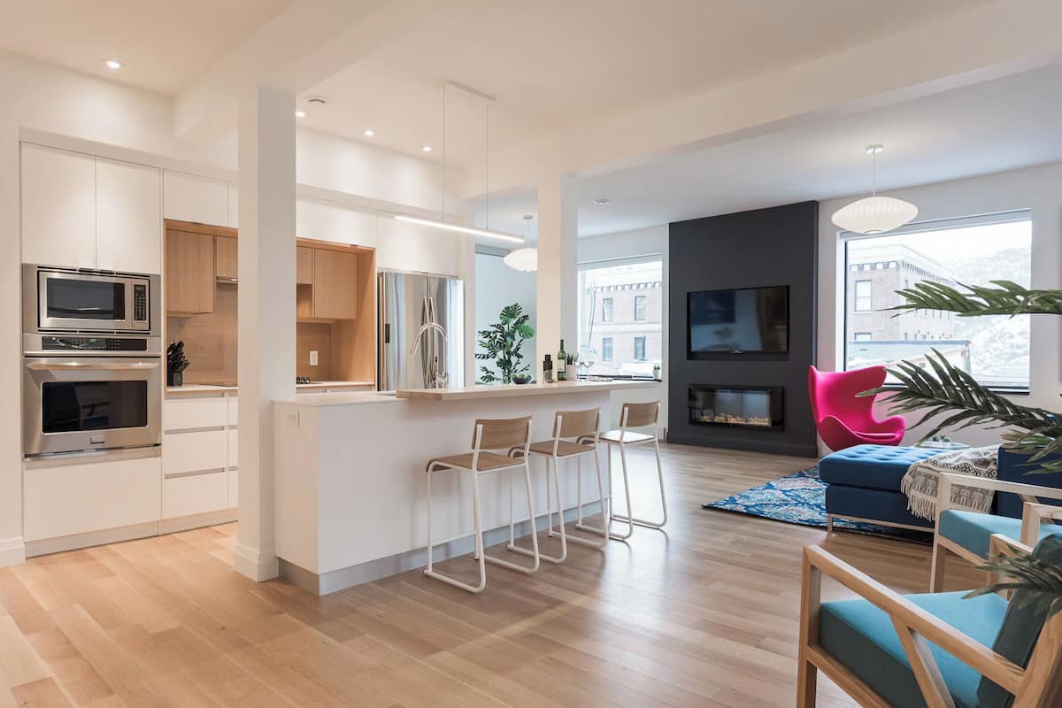 Deluxe Apartment, 1 Queen Bed with Sofa bed, Non Smoking, Kitchenette | Private kitchenette | Coffee/tea maker, electric kettle