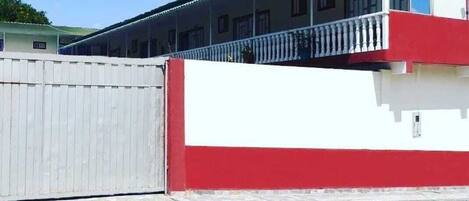 Fassade der Unterkunft