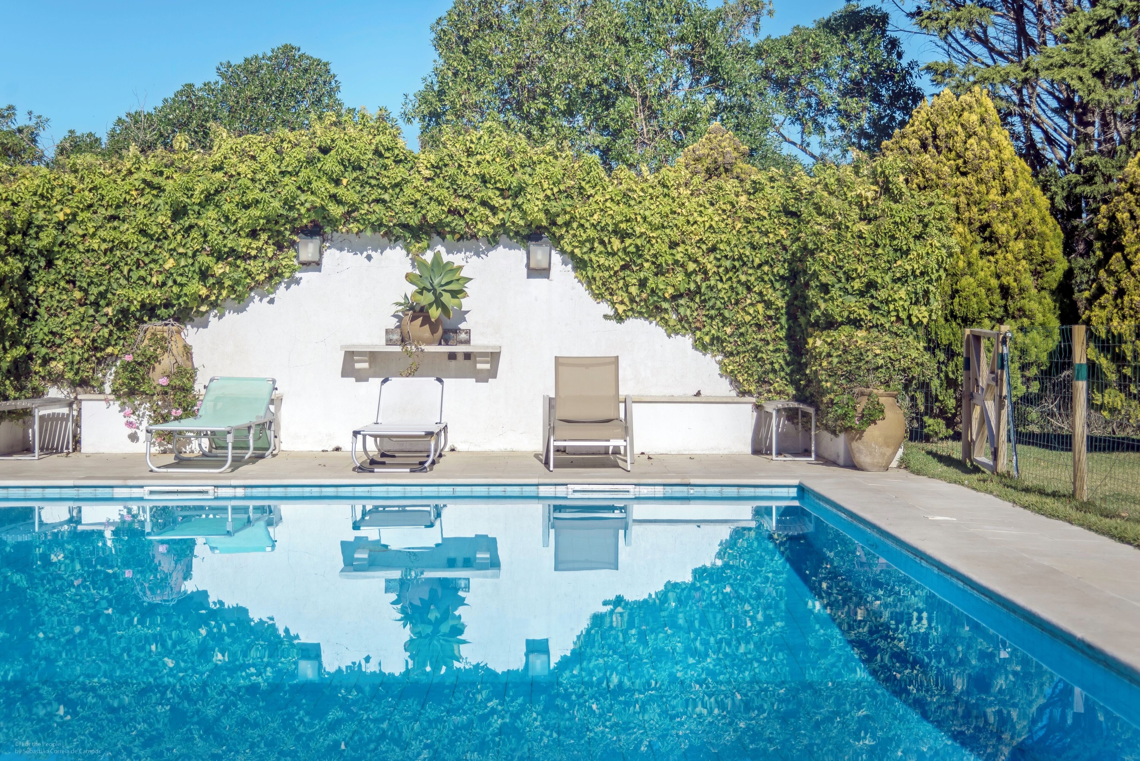 Alberca al aire libre 