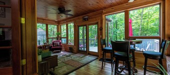 NEW! Long Pond Lake View Getaway w/HOT TUB, ME