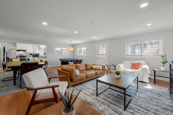 Smart TV, video games, table tennis, books