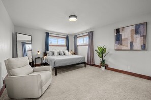 4 bedrooms, iron/ironing board, free WiFi, bed sheets