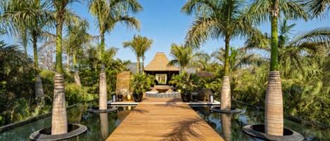 Overnattingsstedets uteområder