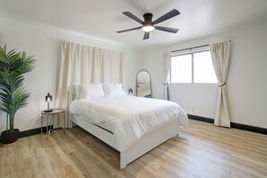 3 dormitorios, tabla de planchar con plancha, wifi y ropa de cama