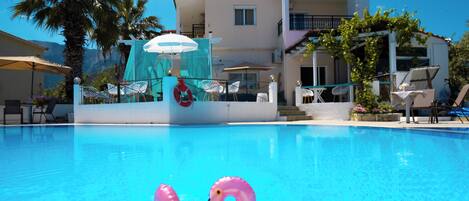 Fassade der Unterkunft