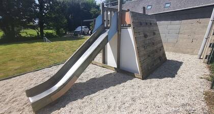 The meadow in the bay of Mont Saint Michel