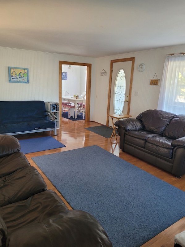 Smart TV, DVD player, books