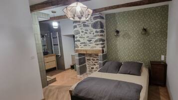 3 chambres, fer et planche Ă repasser, Wi-Fi gratuit