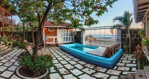 Pool - Balcony Bedroom w Romantic Sunsets - AC - Pool (Pochomil)