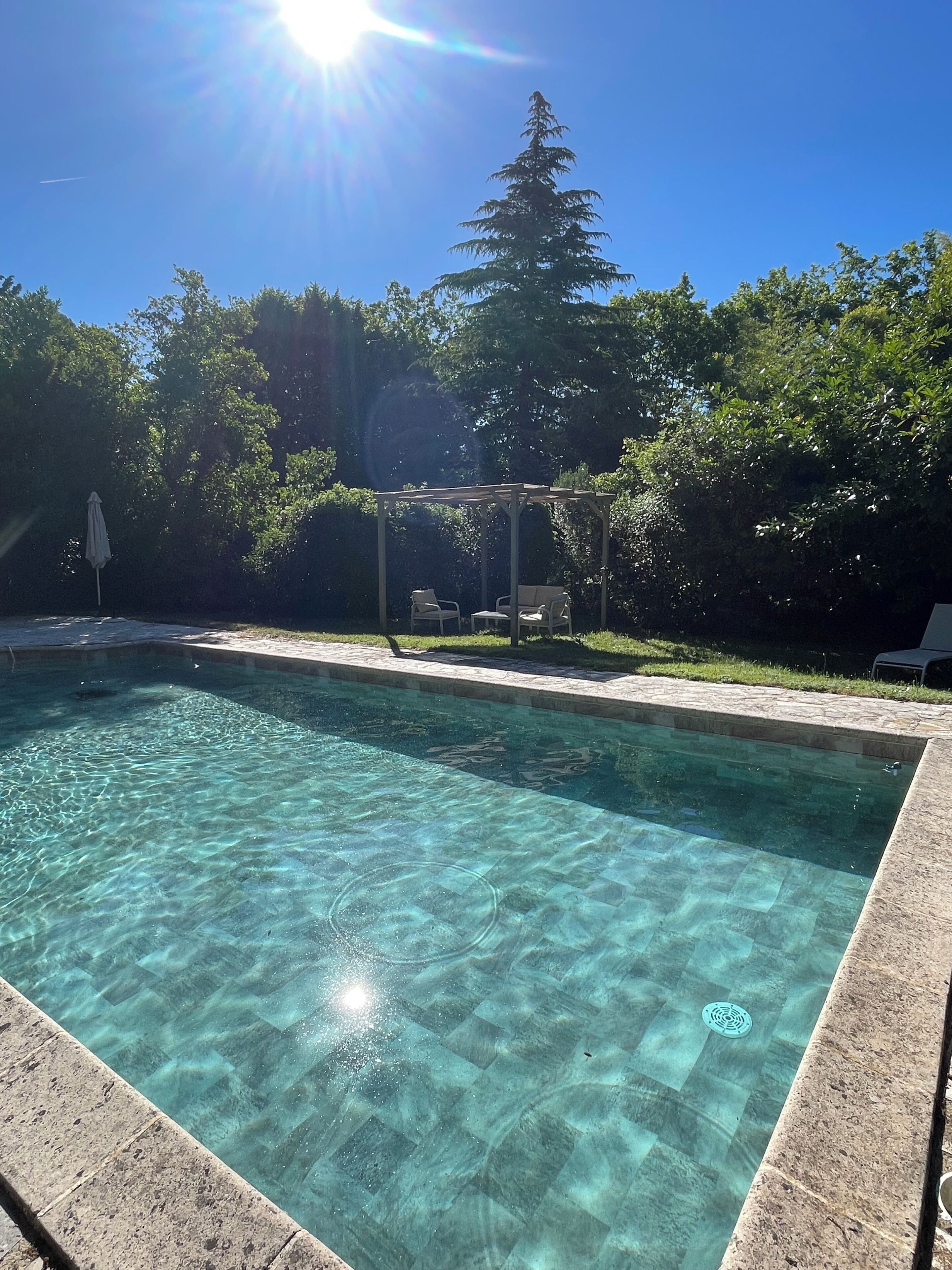 Seasonal outdoor pool