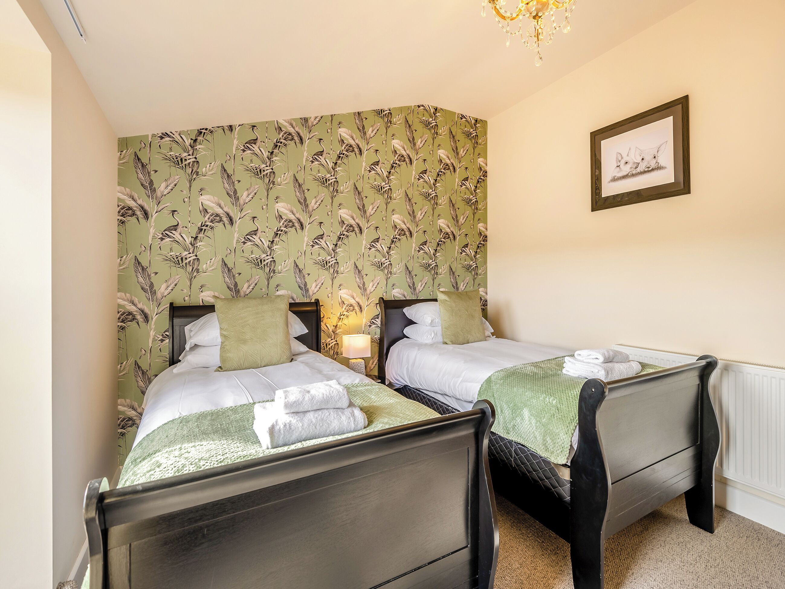 4 chambres, Wi-Fi gratuit, draps fournis