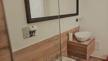 In-room safe, desk, laptop workspace, soundproofing