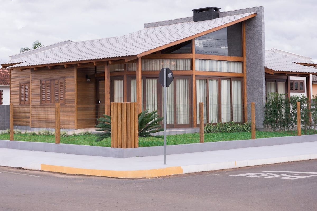 Fachada de la propiedad