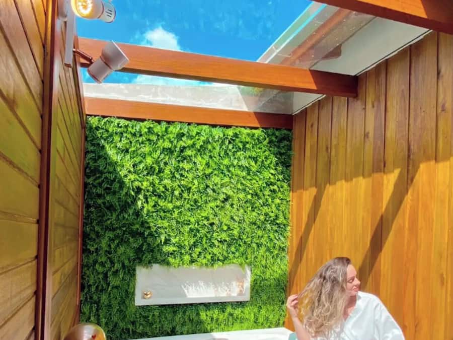 Loft conforto | Banheira de hidromassagem particular