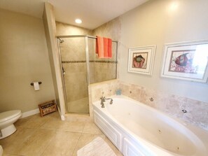 Hair dryer, towels