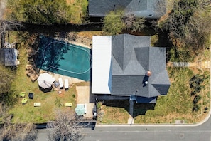 Exterior - POOL + HOT TUB | Quaint Cottage in heart of LYH (Lynchburg)