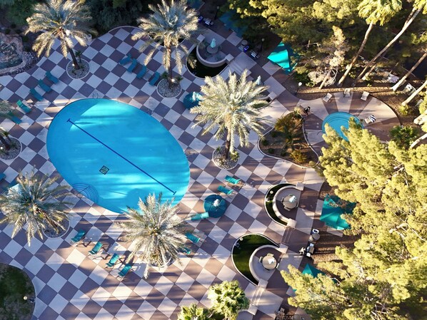 Außenpool, beheizter Pool