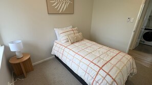 2 bedrooms, iron/ironing board, travel crib, free WiFi