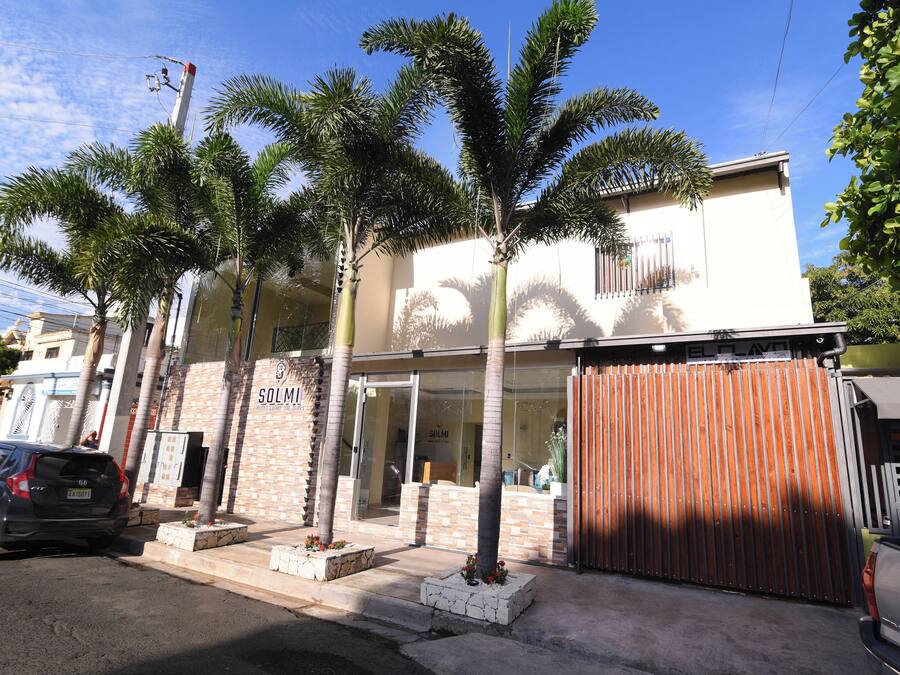 Fachada del alojamiento