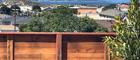 Utsikt fra overnattingsstedet