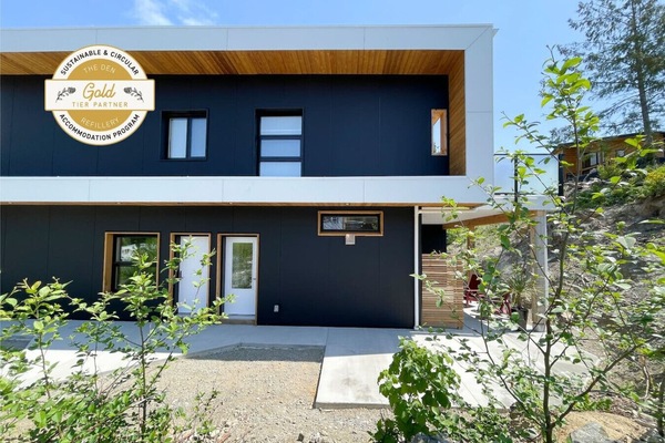 Aurelia Guest Suit and Sauna are Gold Tier members of the Sustainable & Circular Accommodation Program find out more at www.thedenucluelet.com