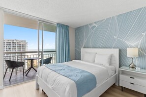 1 bedroom, iron/ironing board, WiFi, bed sheets - Oceanview Beach Studio in Kingston Resort (Myrtle Beach)