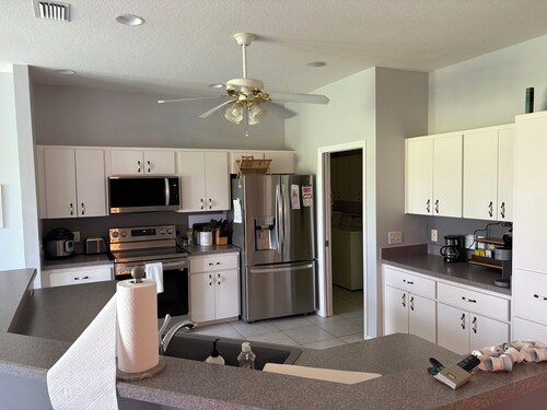 Golf course views! 3 bedroom home! 5 mins from World Equestrian Center! Dogs Ok!